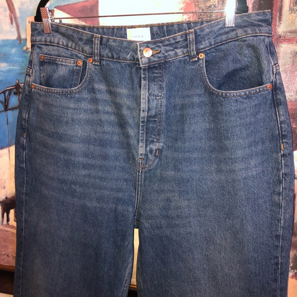 Doen High-Rise Diana Straight Leg Jeans - Picture 3 of 15